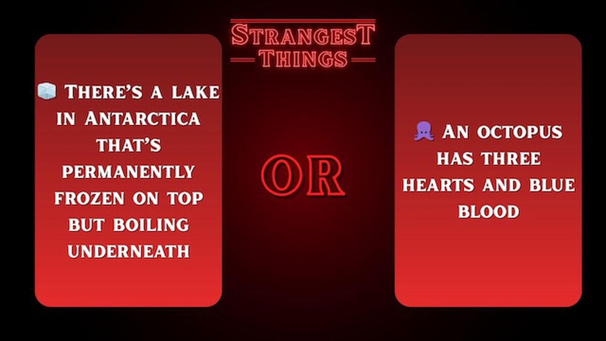 Strangest Things image number null